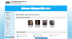 Desktop Screenshot of broomfieldhighschool.net
