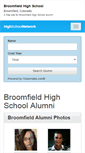 Mobile Screenshot of broomfieldhighschool.net